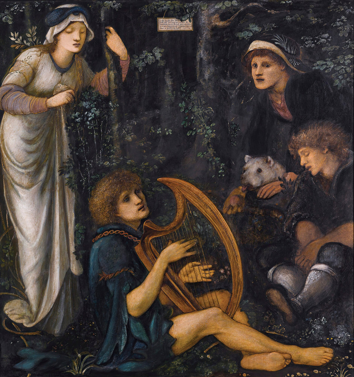 Edward Burne-Jones — The Madness of Sir Tristram | Pre-Raphaelite Art Print