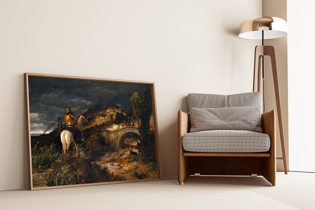 Arnold Böcklin — The March of the Goths | Symbolist Art Print