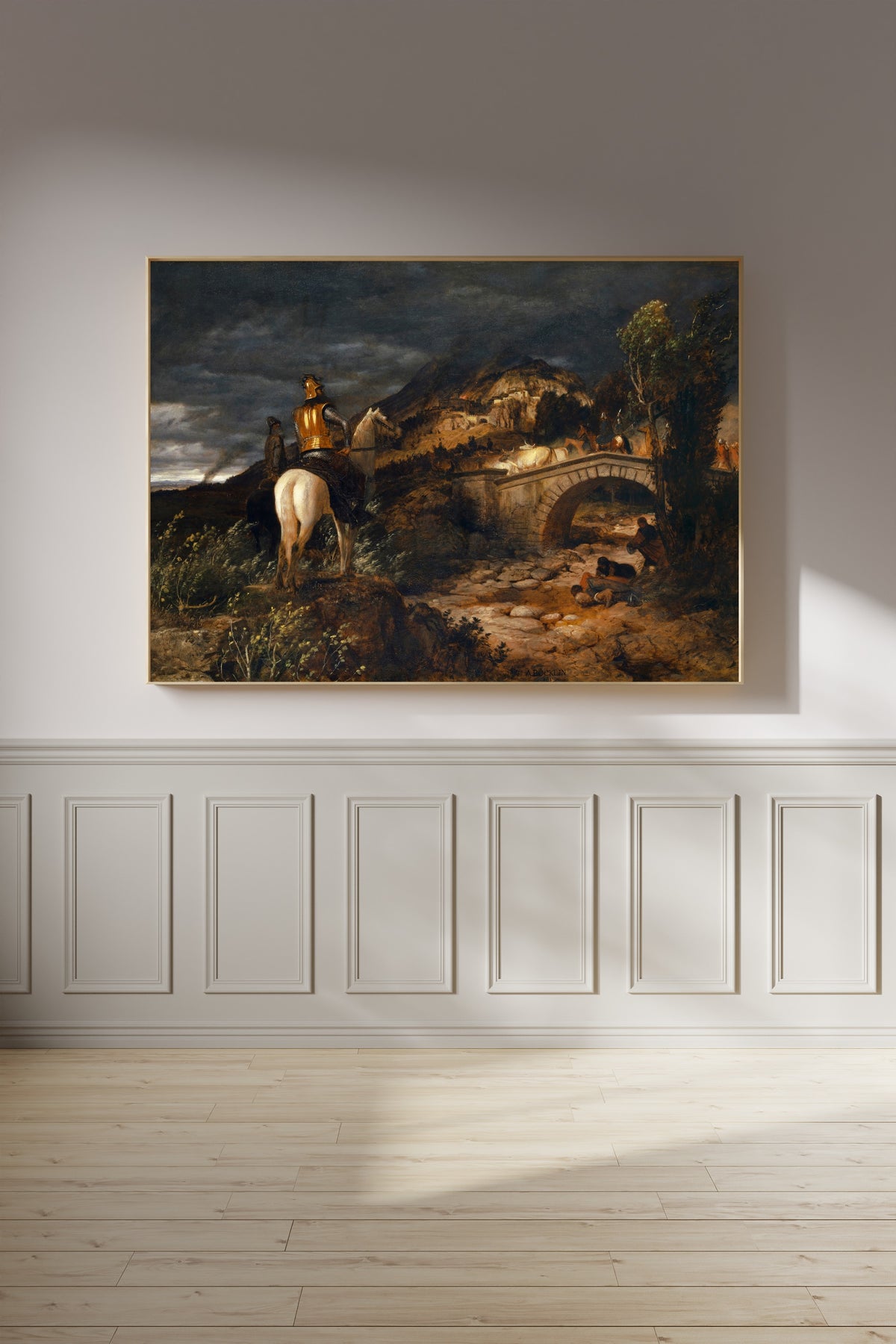 Arnold Böcklin — The March of the Goths | Symbolist Art Print