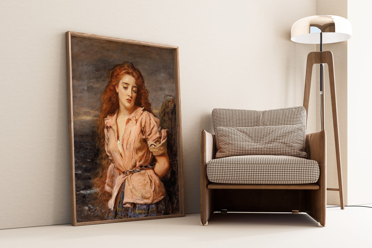John Everett Millais — The Martyr of the Solway | Pre-Raphaelite Art Print