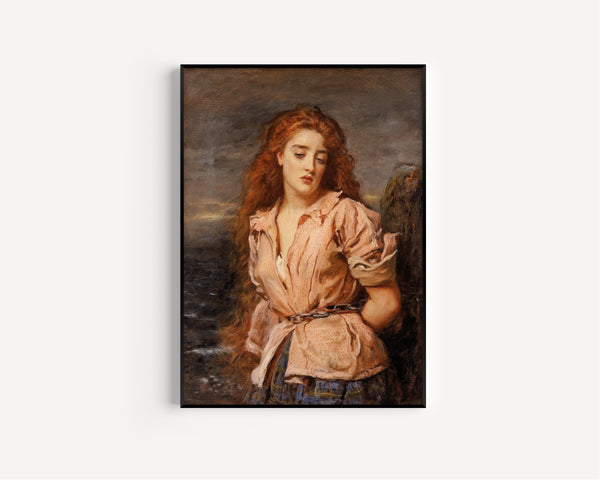 John Everett Millais — The Martyr of the Solway | Pre-Raphaelite Art Print