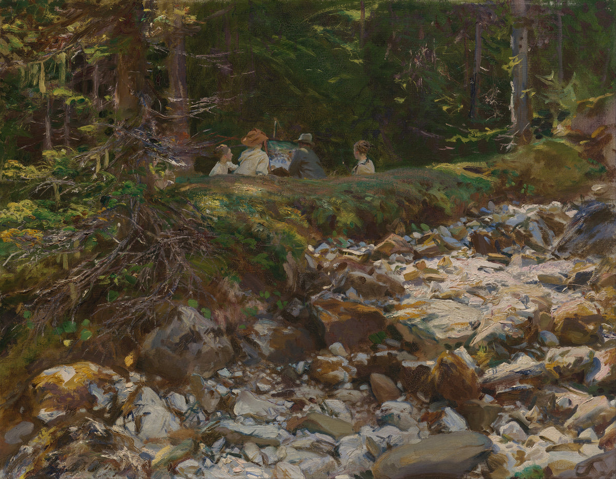 John Singer Sargent — The Master and His Pupils | Fine Art Print