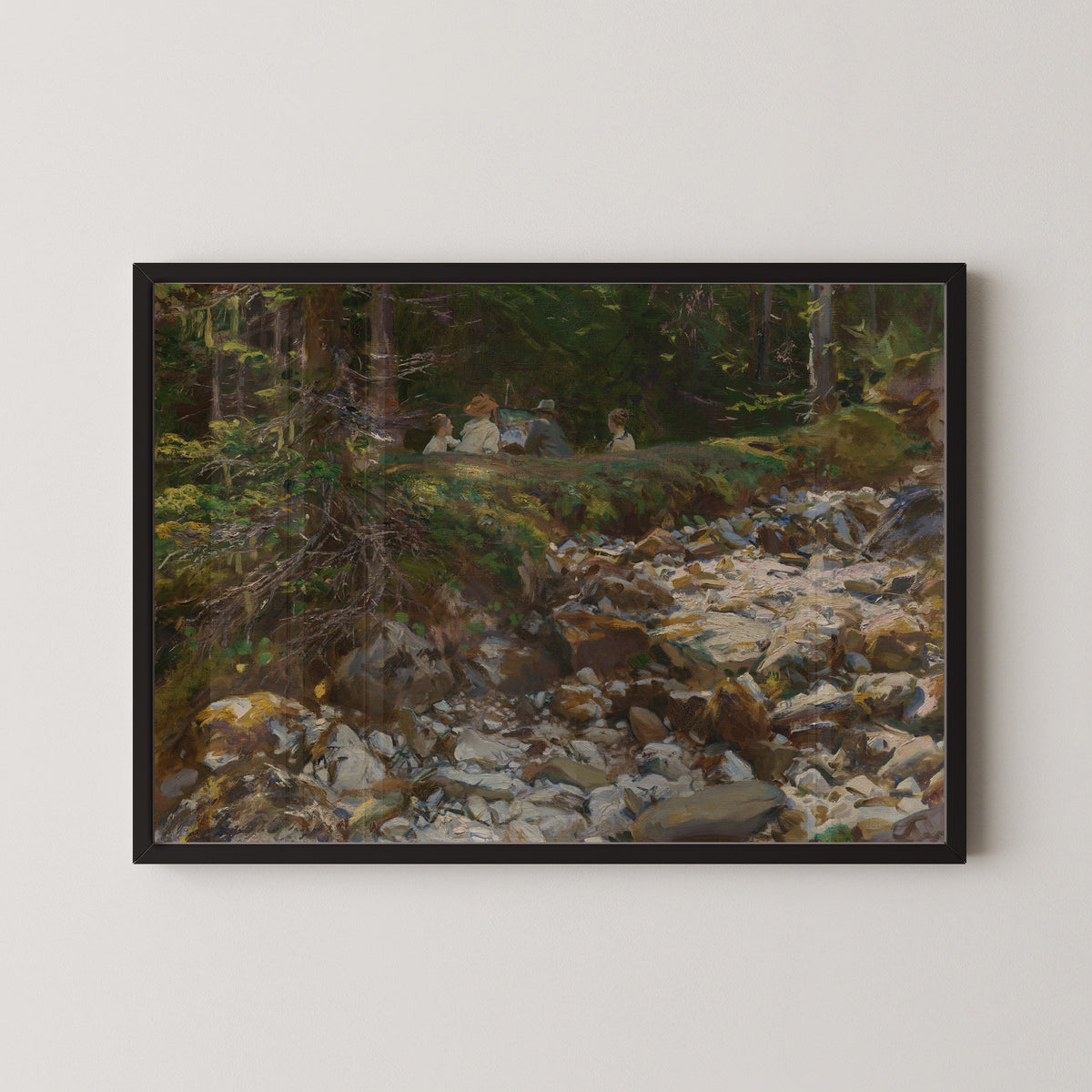 John Singer Sargent — The Master and His Pupils | Fine Art Print