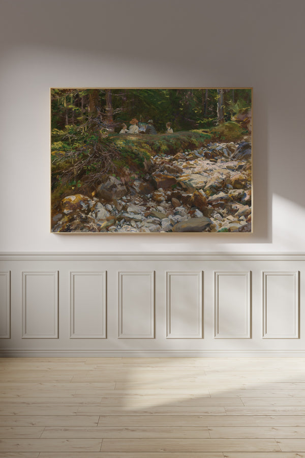 John Singer Sargent — The Master and His Pupils | Fine Art Print