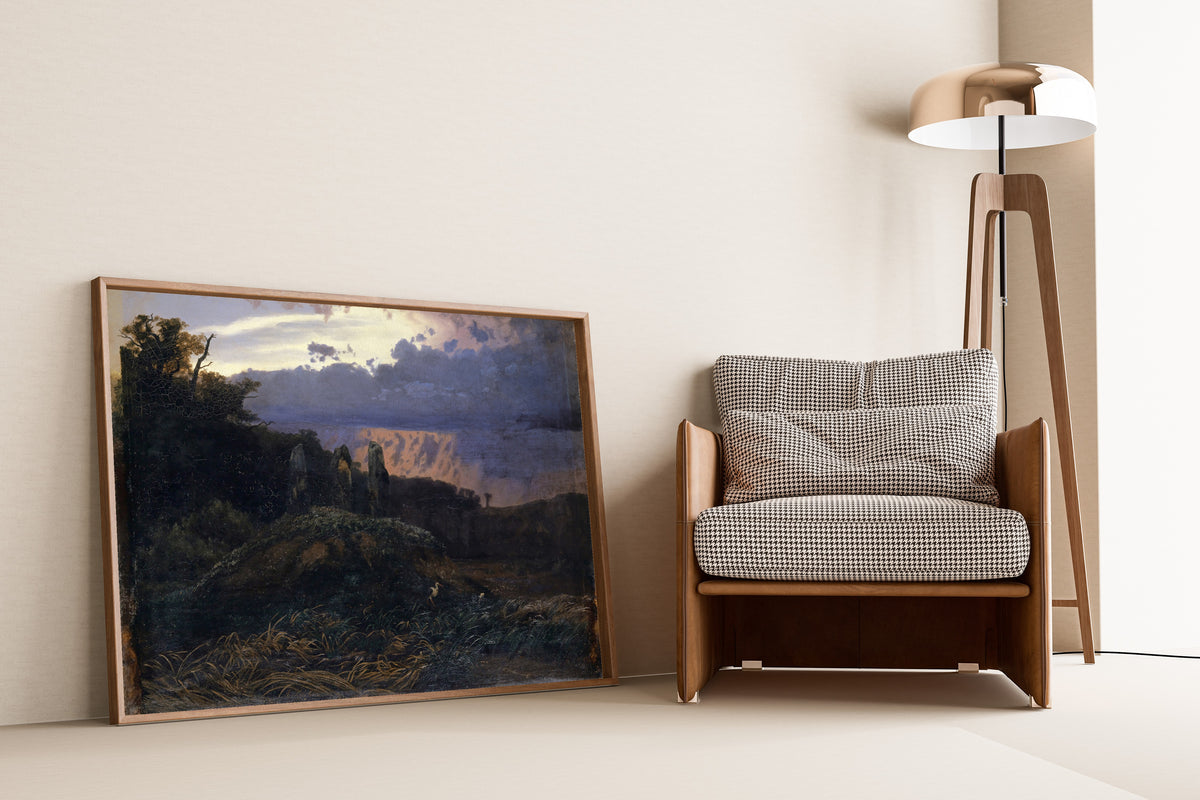 Arnold Böcklin — The Megalithic Tomb | Landscape Fine Art Print