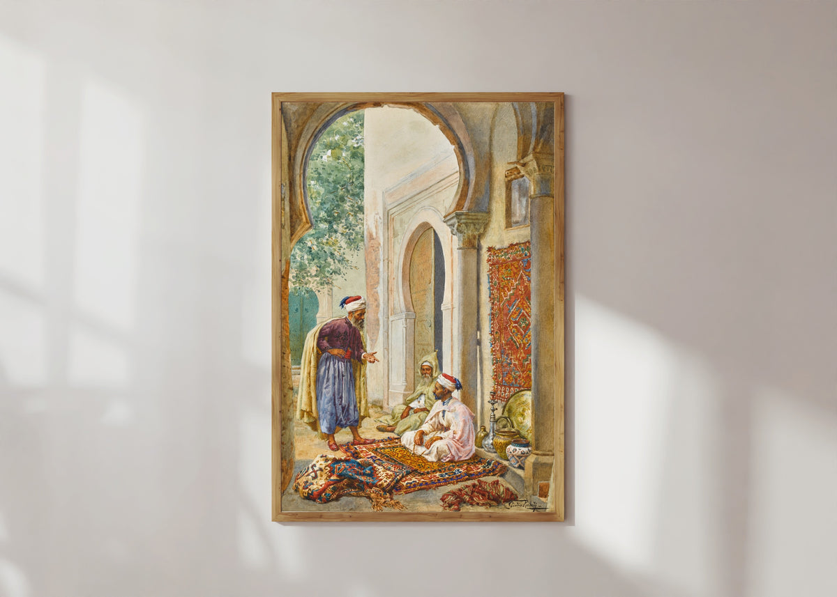 Giulio Rosati — The Merchant | Art Print
