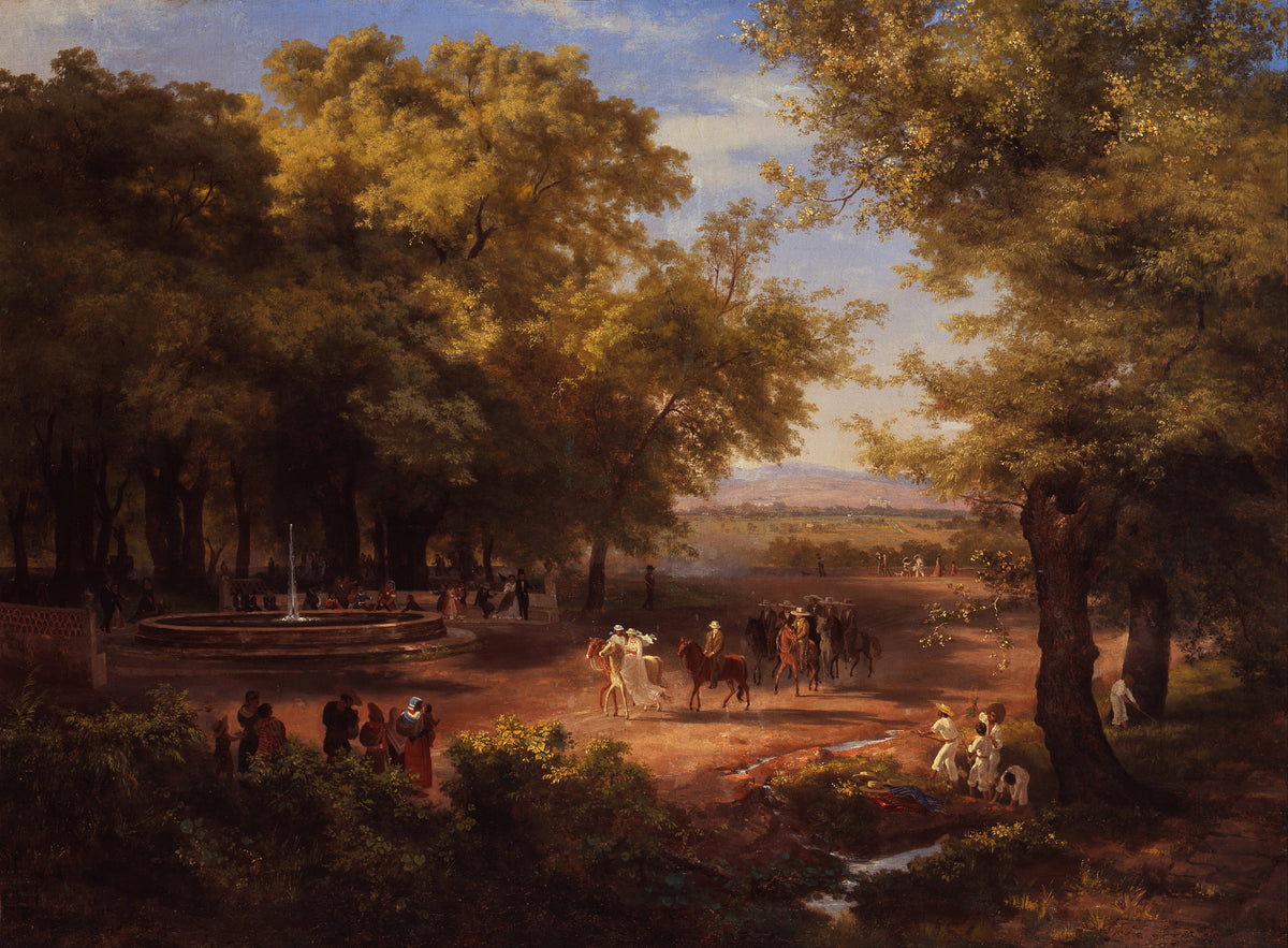 José María Velasco — The Mexico City Alameda | Landscape Fine Art Print