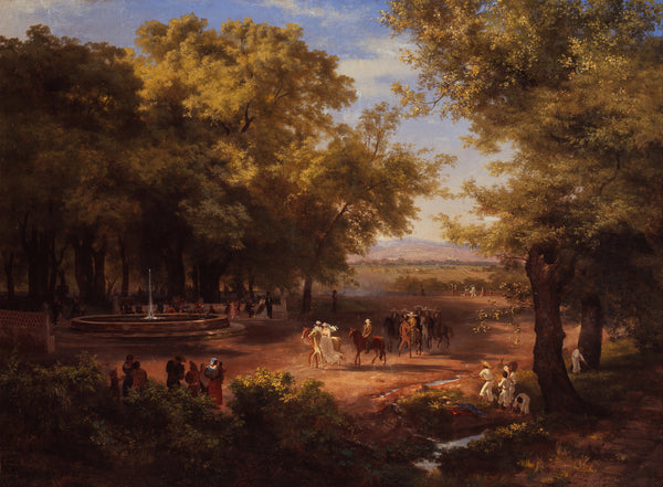 José María Velasco — The Mexico City Alameda | Landscape Fine Art Print