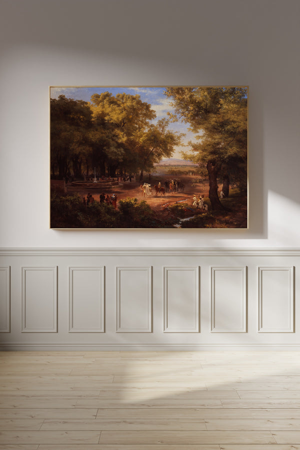José María Velasco — The Mexico City Alameda | Landscape Fine Art Print