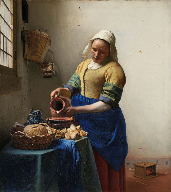 Johannes Vermeer — The Milkmaid | Fine Art Print
