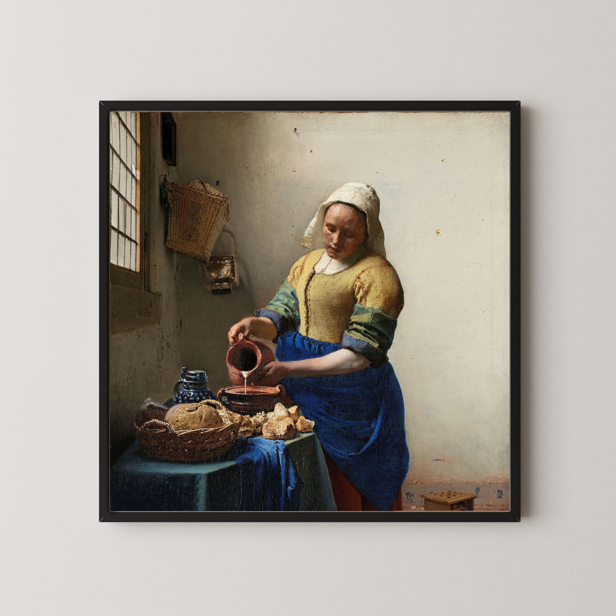 Johannes Vermeer — The Milkmaid | Fine Art Print