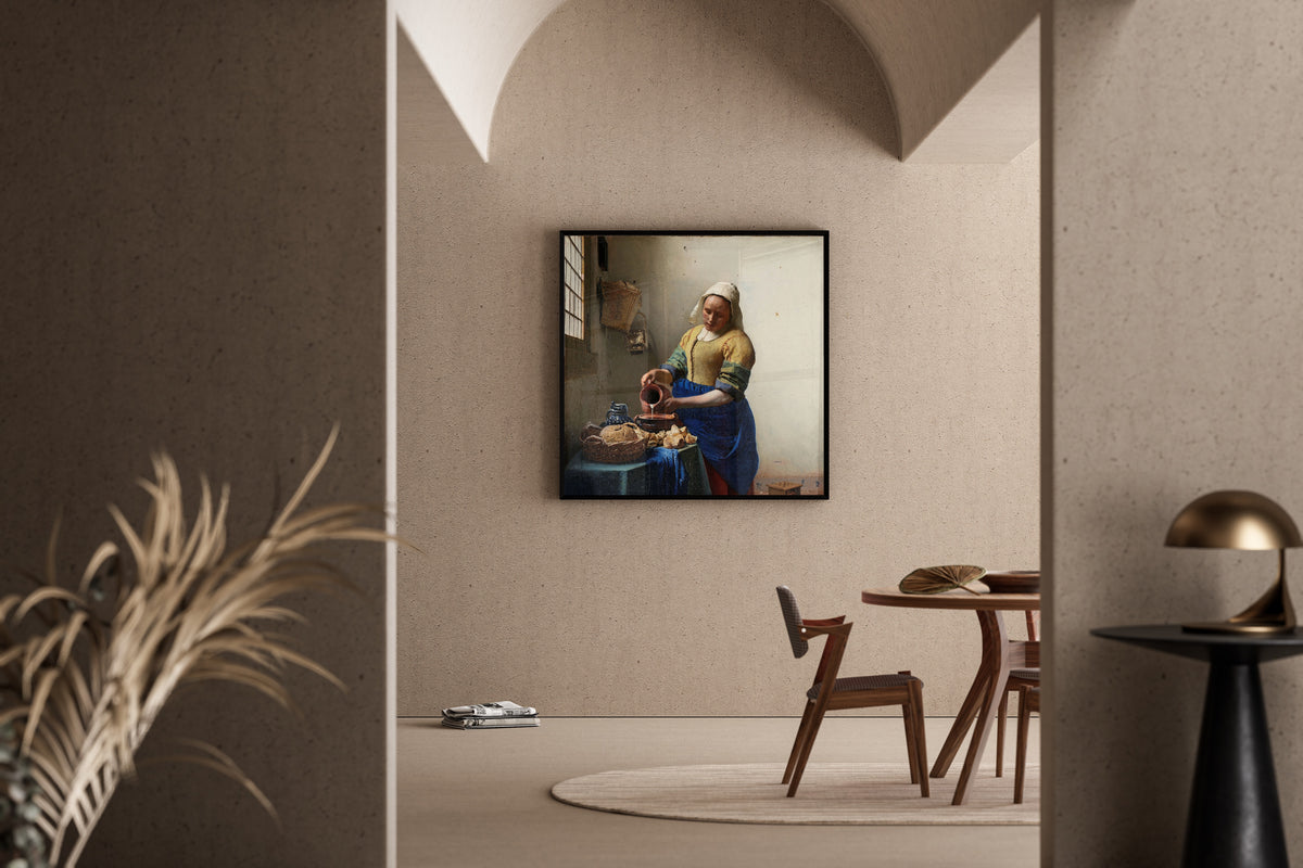 Johannes Vermeer — The Milkmaid | Fine Art Print
