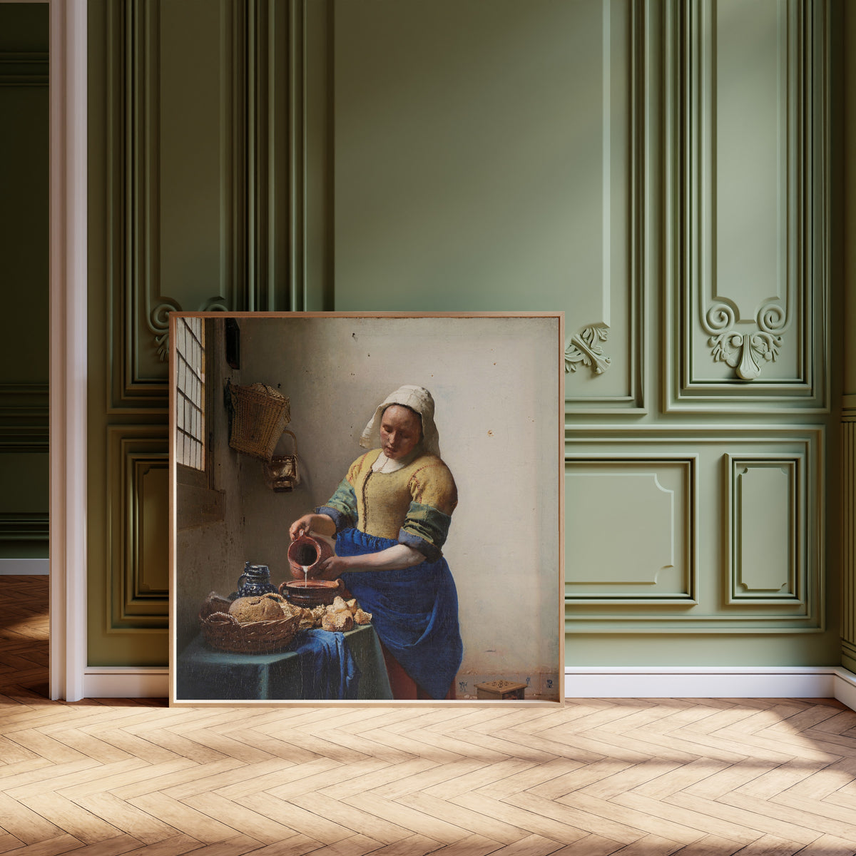Johannes Vermeer — The Milkmaid | Fine Art Print
