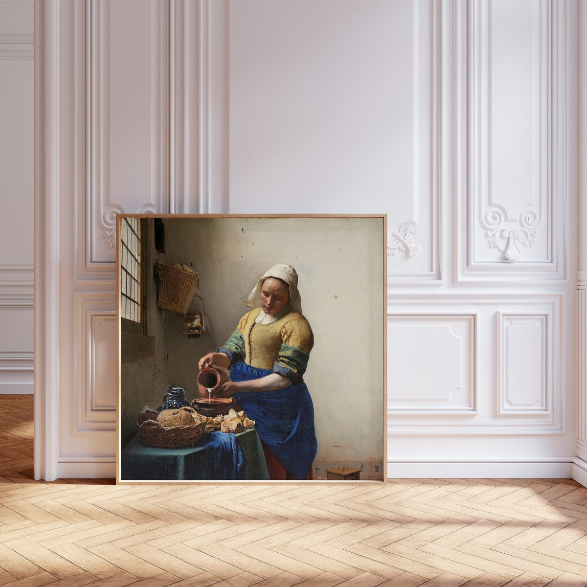 Johannes Vermeer — The Milkmaid | Fine Art Print
