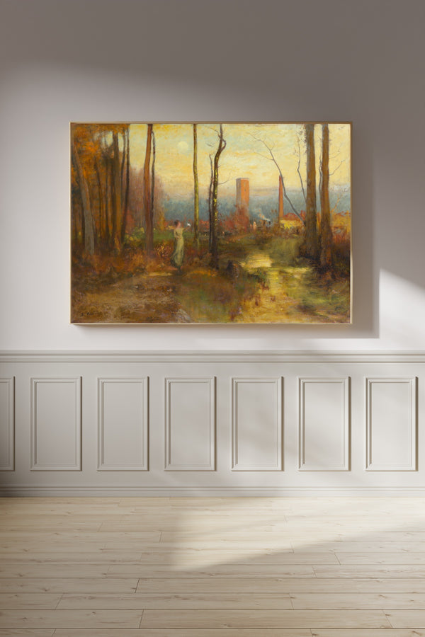 George Inness — The Mill Stream, Montclair, New Jersey | Fine Art Print