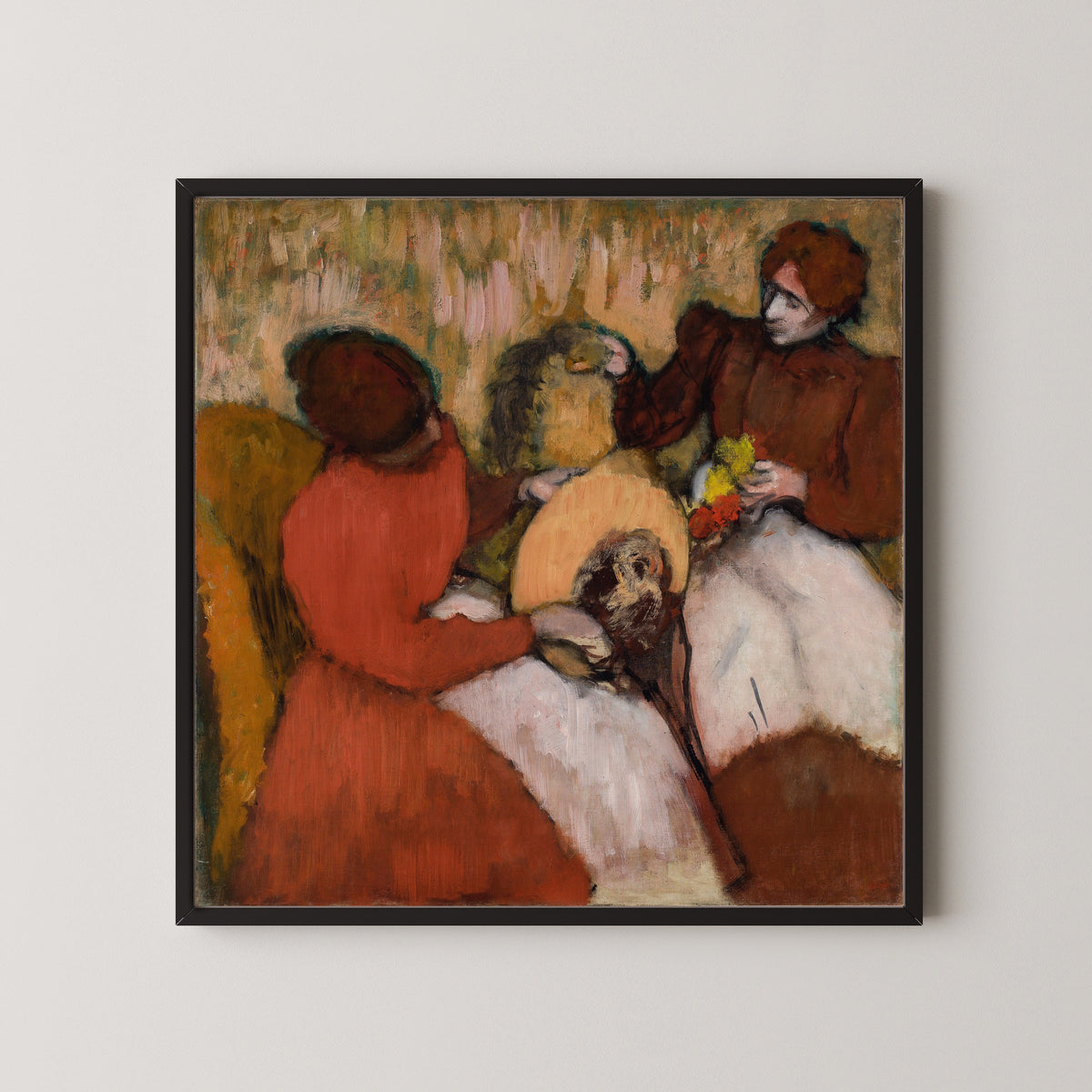 Edgar Degas — The Milliners (Women in Red) | Fine Art Print
