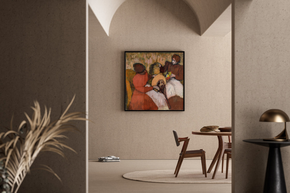 Edgar Degas — The Milliners (Women in Red) | Fine Art Print