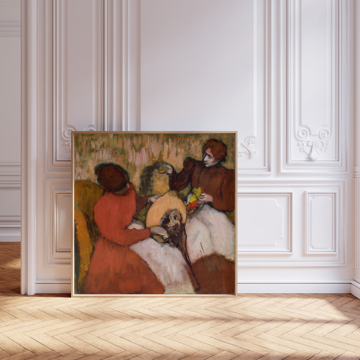 Edgar Degas — The Milliners (Women in Red) | Fine Art Print