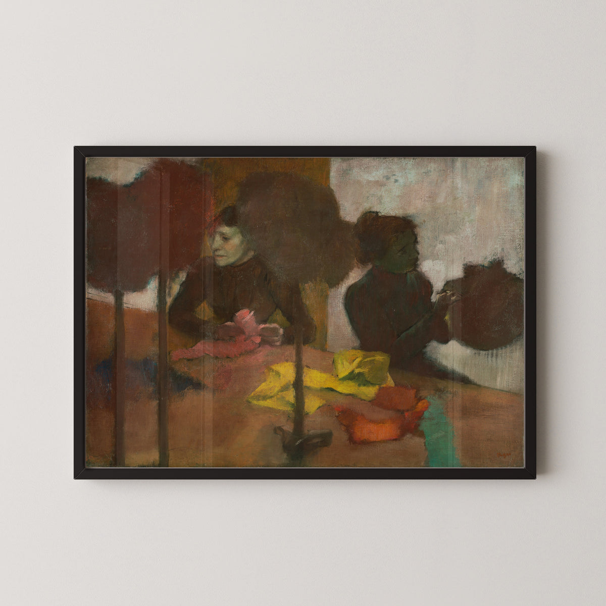 Edgar Degas — The Milliners (Yellow Hat) | Fine Art Print