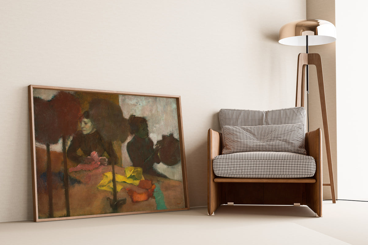 Edgar Degas — The Milliners (Yellow Hat) | Fine Art Print