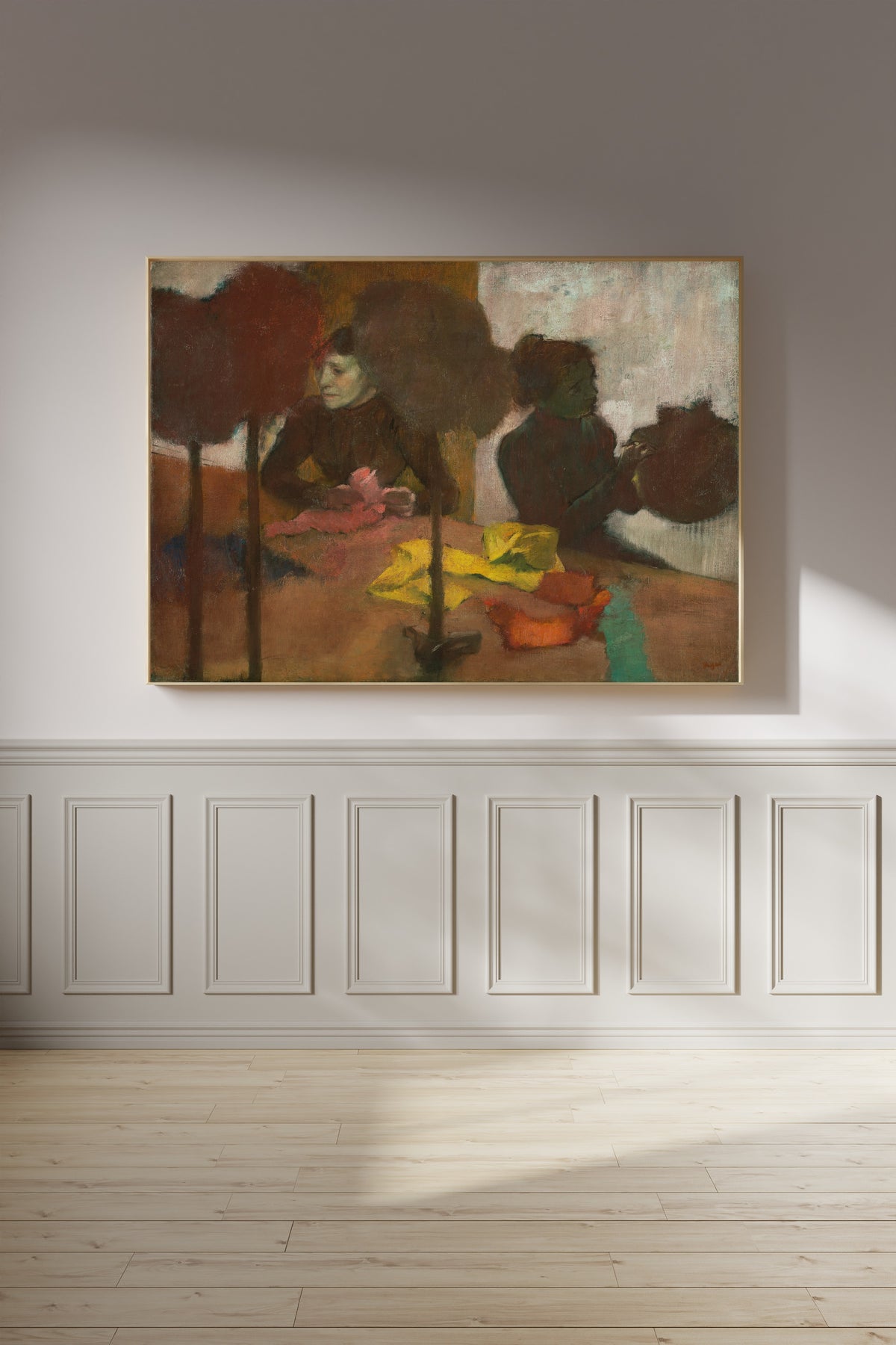 Edgar Degas — The Milliners (Yellow Hat) | Fine Art Print