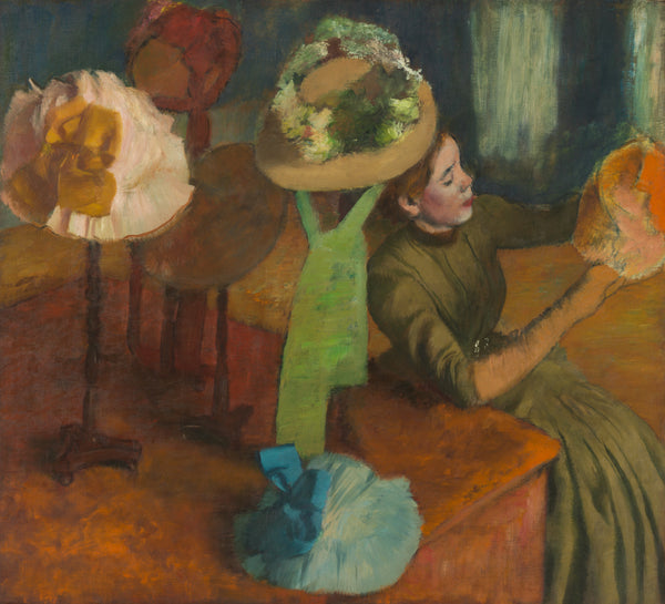Edgar Degas — The Millinery Shop | Fine Art Print
