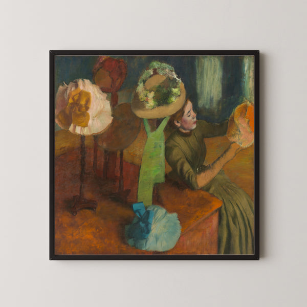 Edgar Degas — The Millinery Shop | Fine Art Print