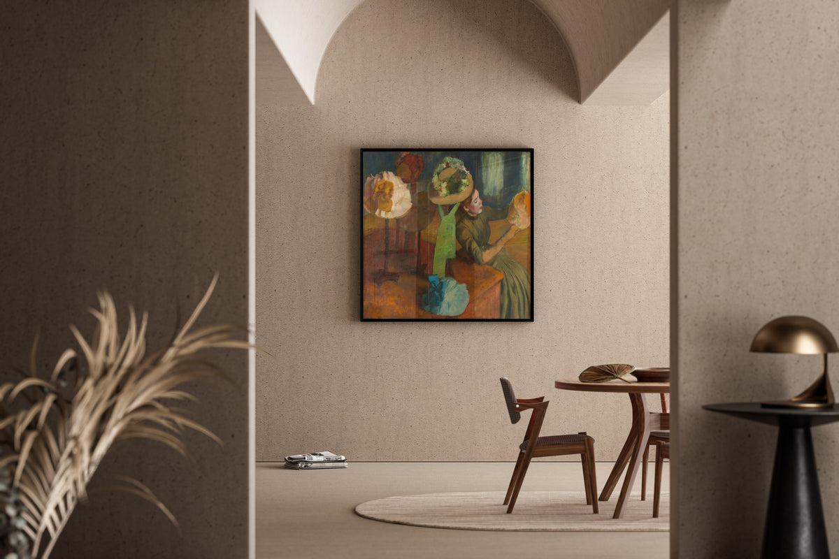 Edgar Degas — The Millinery Shop | Fine Art Print