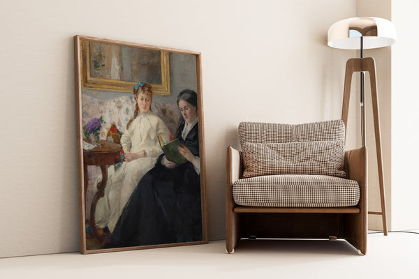 Berthe Morisot — The Mother and Sister of the Artist | Fine Art Print