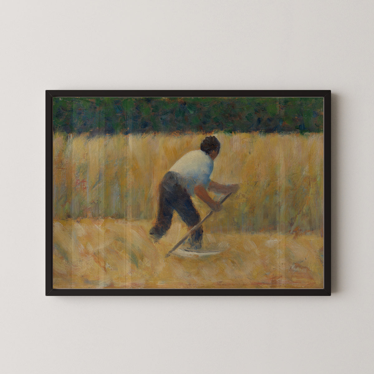 Georges Seurat — The Mower | Fine Art Print