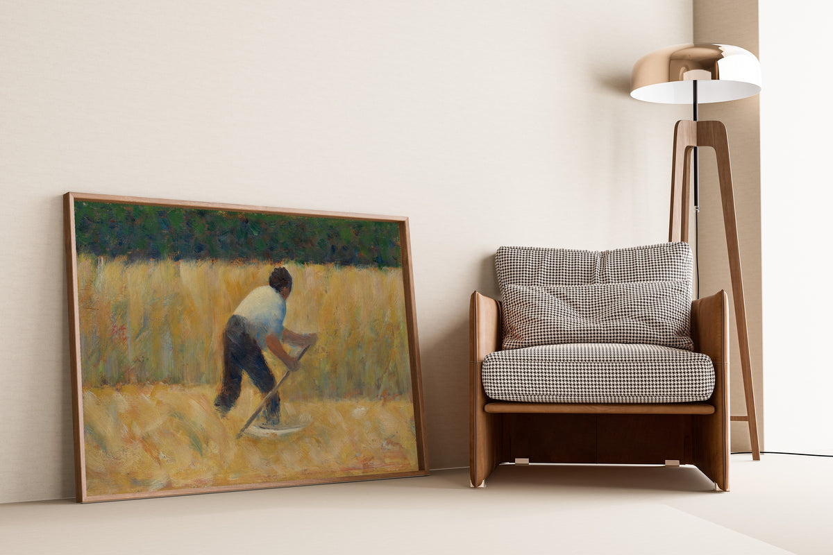 Georges Seurat — The Mower | Fine Art Print