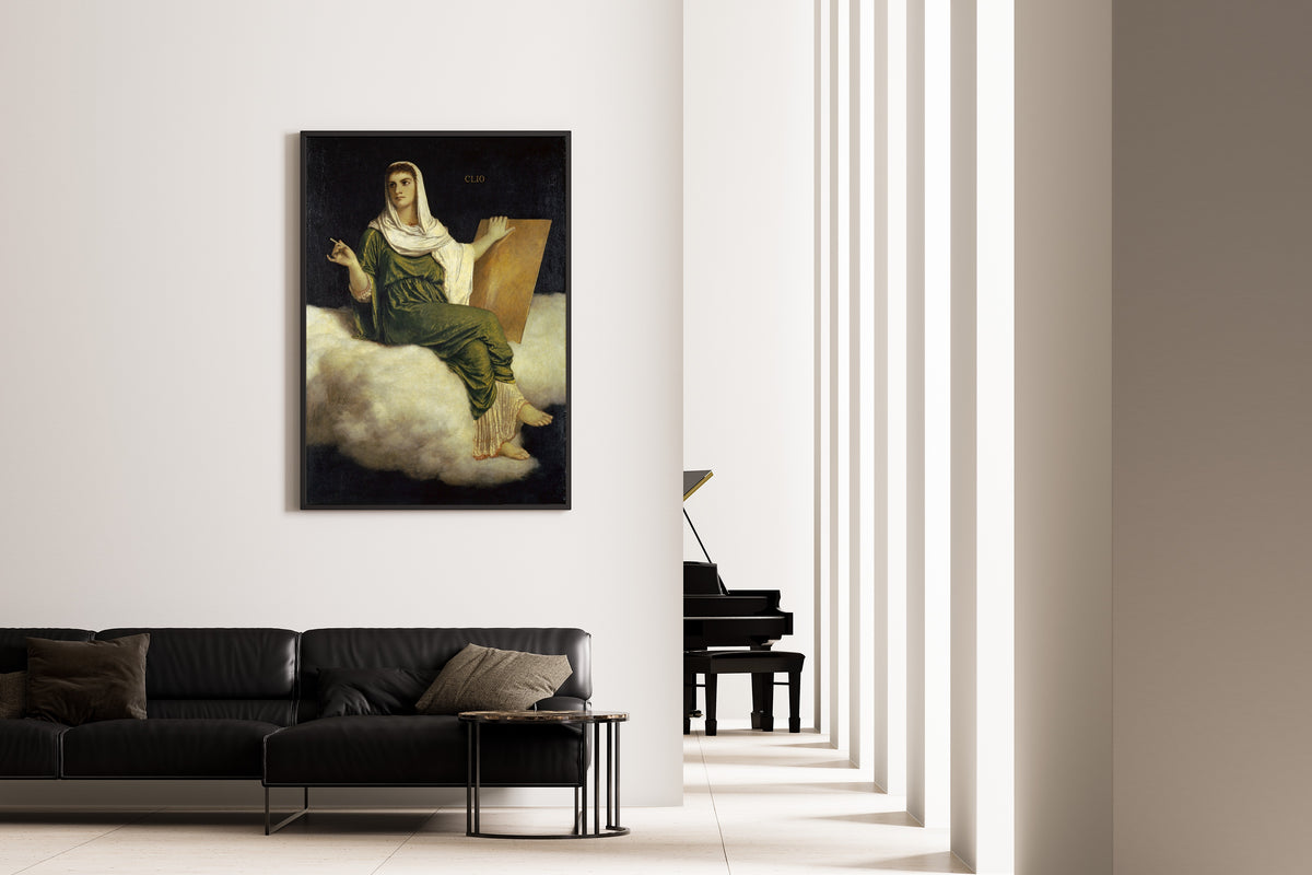 Arnold Böcklin — The Muse Clio | Symbolist Art Print