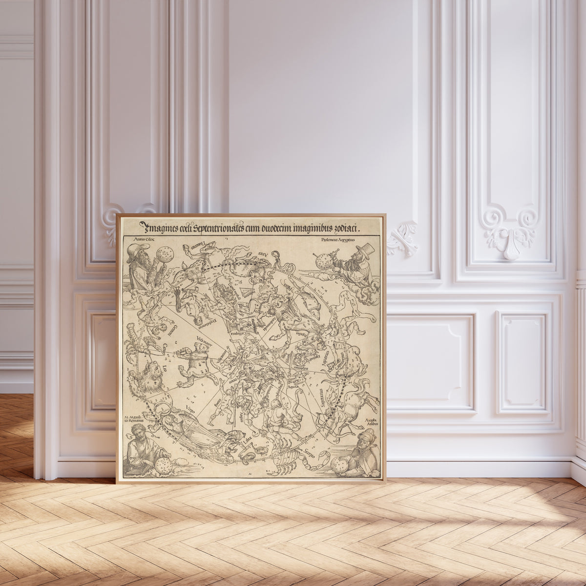 Albrecht Dürer — The Northern Celestial Hemisphere | Woodcut Print