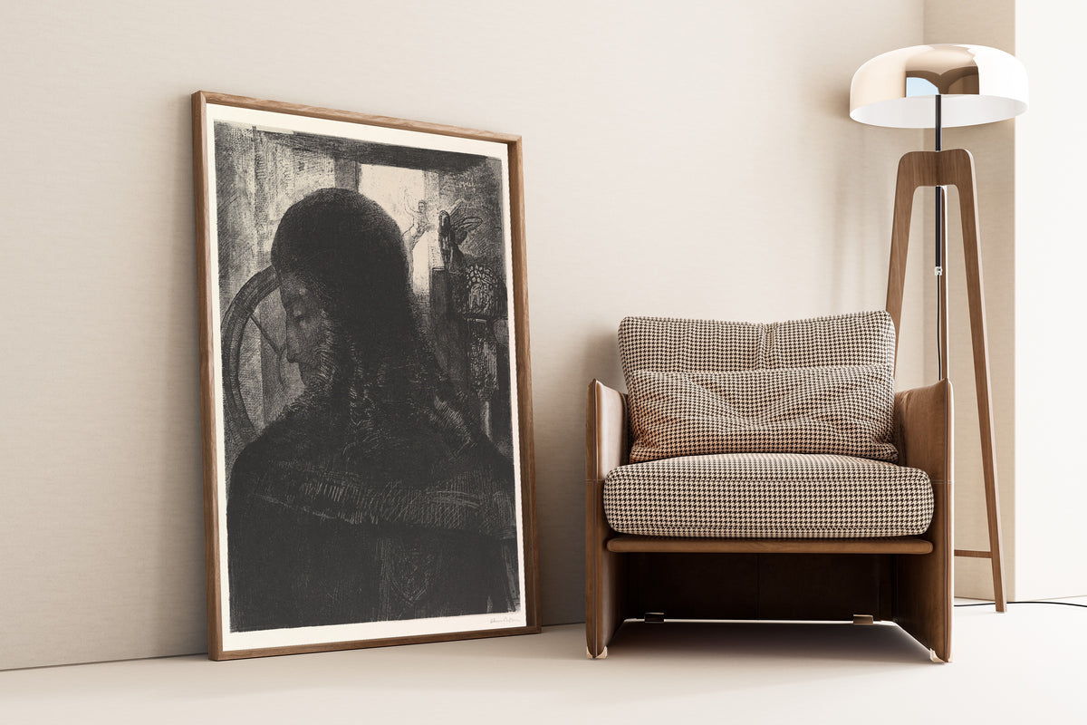 Odilon Redon — The Old Knight | Symbolist Art Print