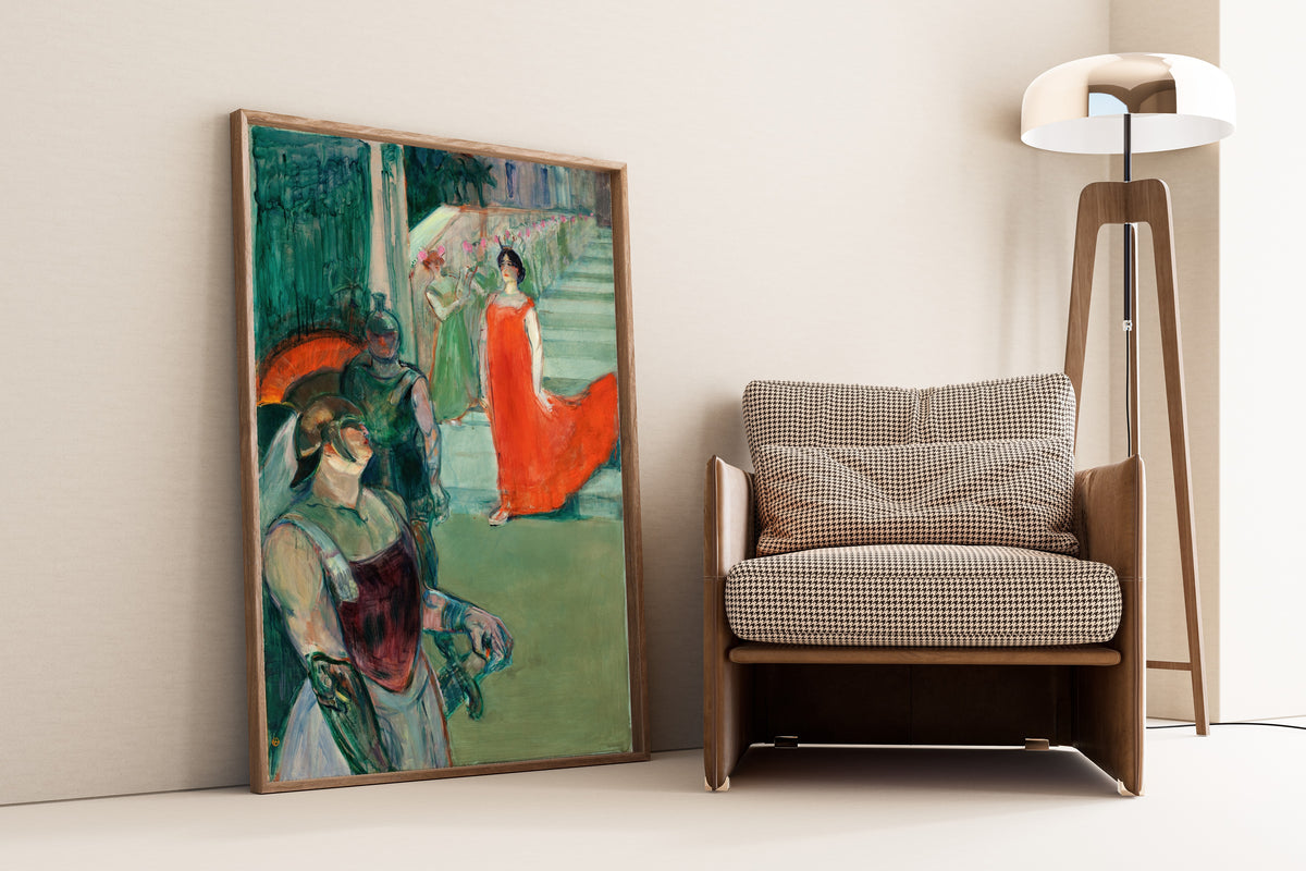 Henri de Toulouse-Lautrec — The Opera 'Messalina' at Bordeaux | Fine Art Print