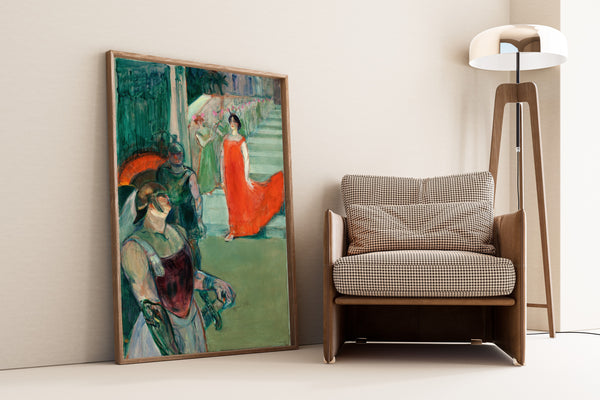 Henri de Toulouse-Lautrec — The Opera 'Messalina' at Bordeaux | Fine Art Print