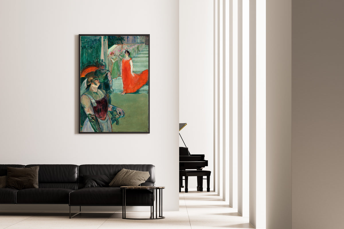 Henri de Toulouse-Lautrec — The Opera 'Messalina' at Bordeaux | Fine Art Print