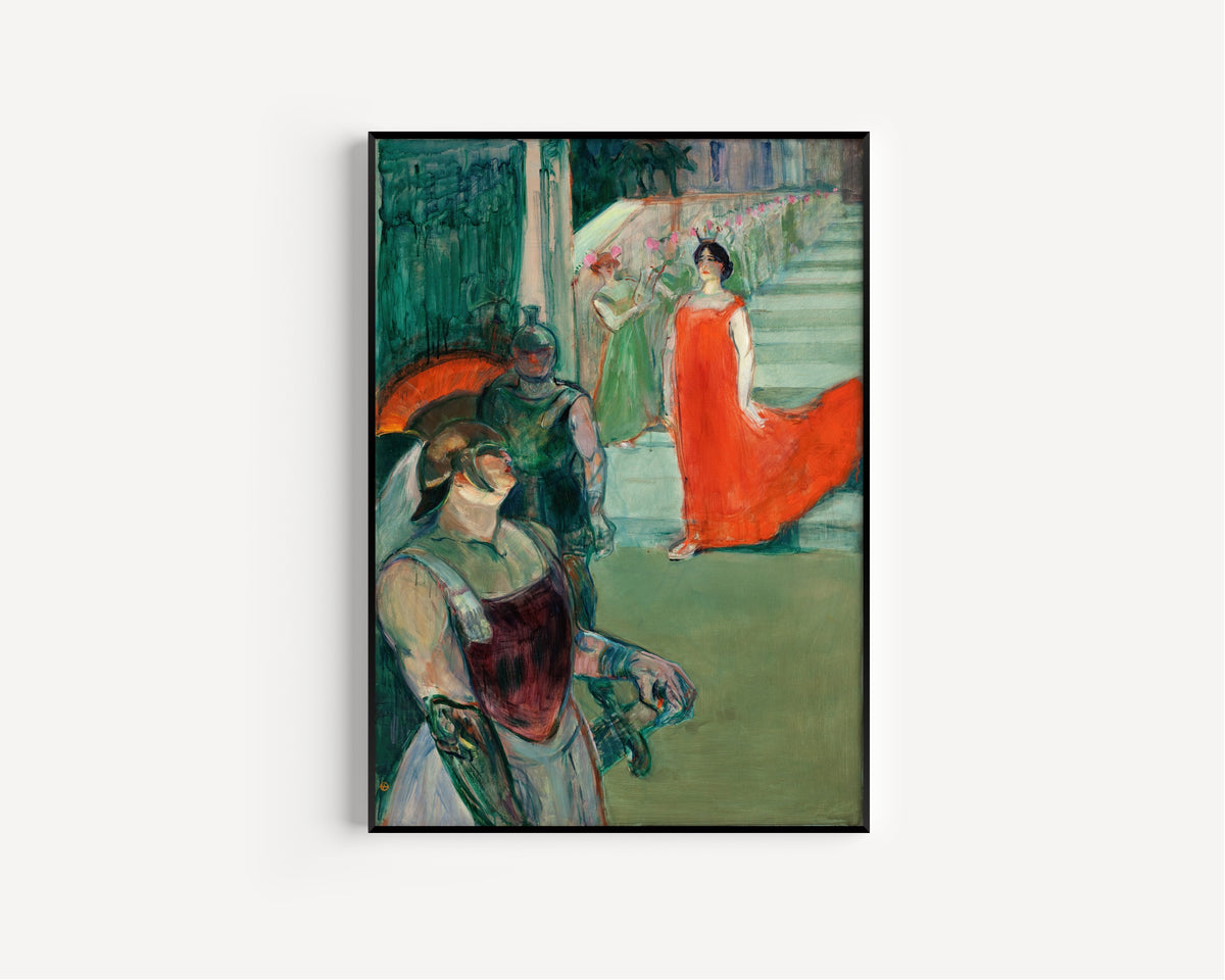 Henri de Toulouse-Lautrec — The Opera 'Messalina' at Bordeaux | Fine Art Print