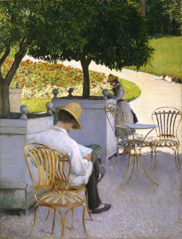 Gustave Caillebotte — The Orange Trees | Fine Art Print