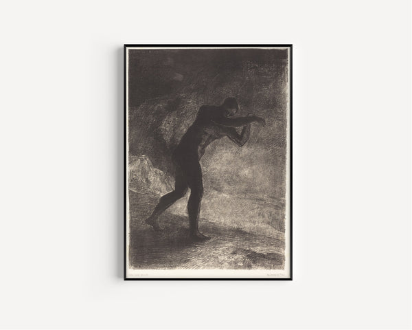 Odilon Redon — The Origins: And Man Appeared | Symbolist Art Print