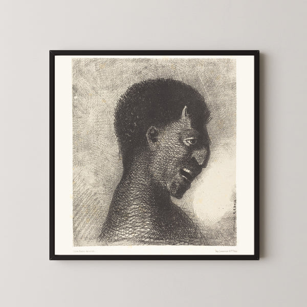 Odilon Redon — The Origins: The Satyr with the Cynical Smile | Symbolist Art Print