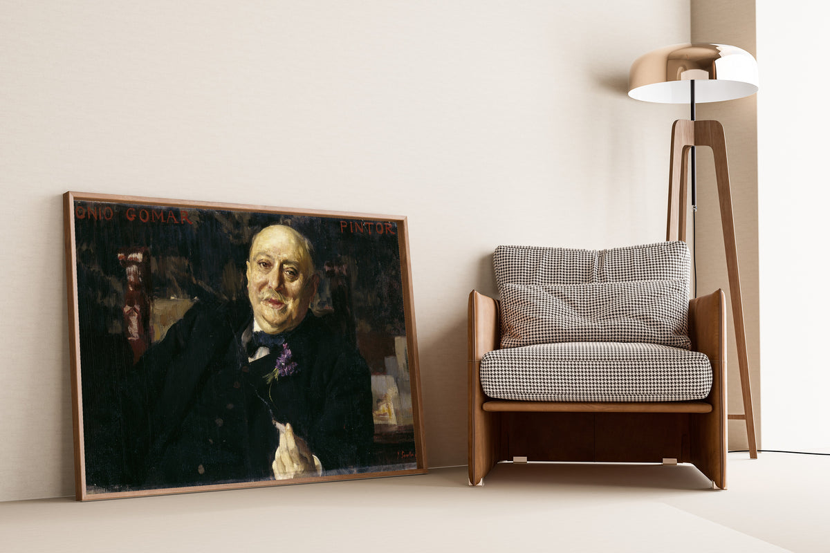 Joaquín Sorolla — The Painter Antonio Gomar y Gomar | Fine Art Print