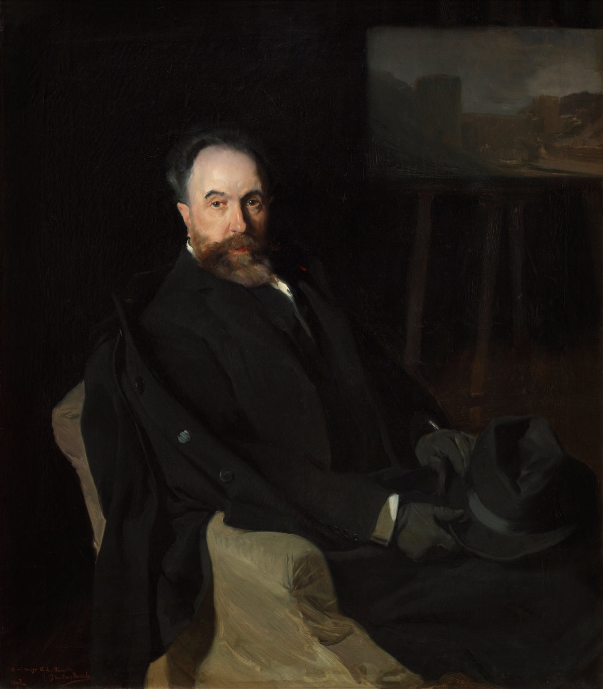 Joaquín Sorolla — The Painter Aureliano de Beruete | Fine Art Print