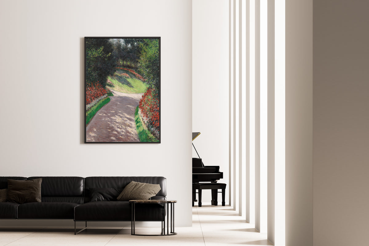 Gustave Caillebotte — The Path in the Garden | Fine Art Print