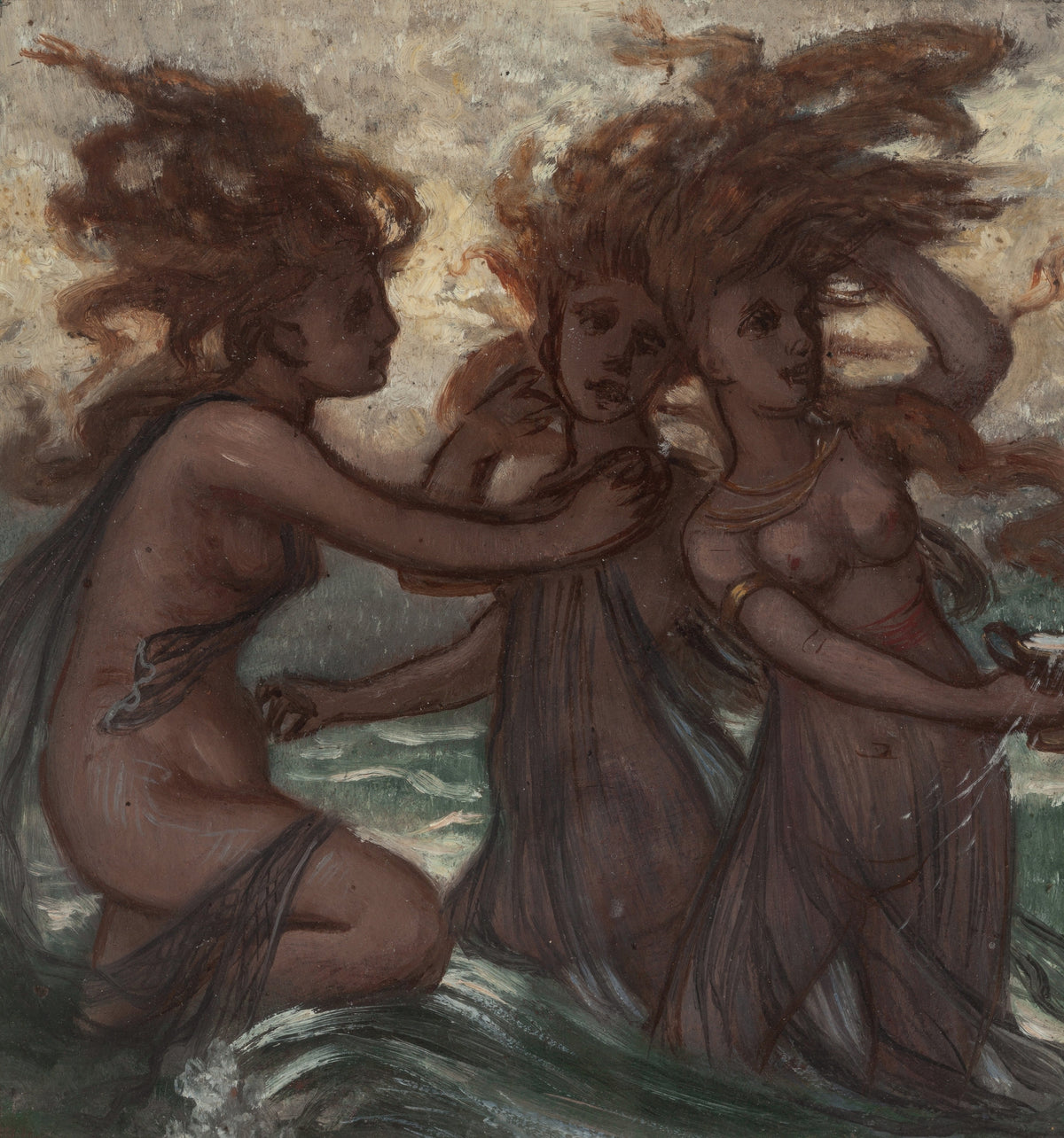 Elihu Vedder — The Phorcydes | Symbolist Art Print