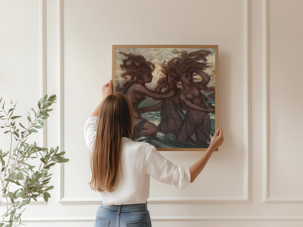 Elihu Vedder — The Phorcydes | Symbolist Art Print