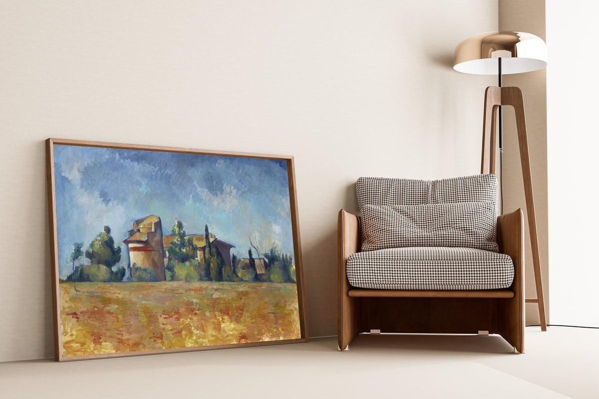 Paul Cezanne — The Pigeon House of Bellevue | Fine Art Print