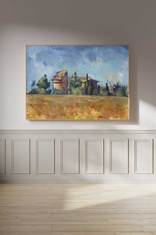 Paul Cezanne — The Pigeon House of Bellevue | Fine Art Print