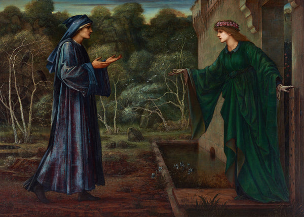 Edward Burne-Jones — The Pilgrim at the Gate of Idleness | Pre-Raphaelite Art Print