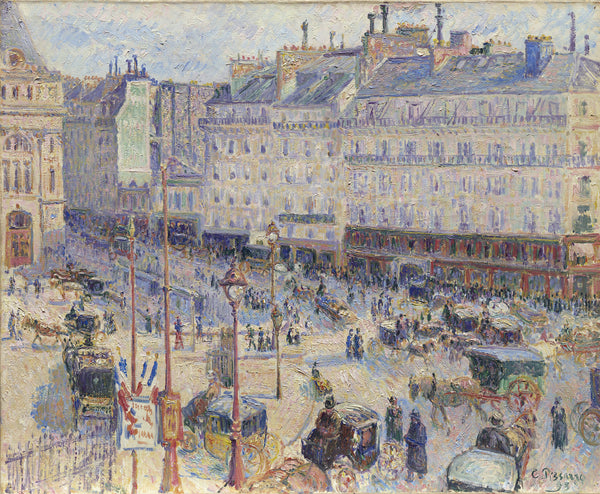 Camille Pissarro — The Place du Havre, Paris | Fine Art Print